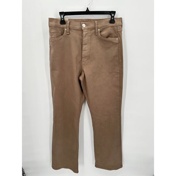 HUDSON NWT Faye Ultra High-Rise Flare Jean in Coated Chincilla // 31 - Picture 6 of 16